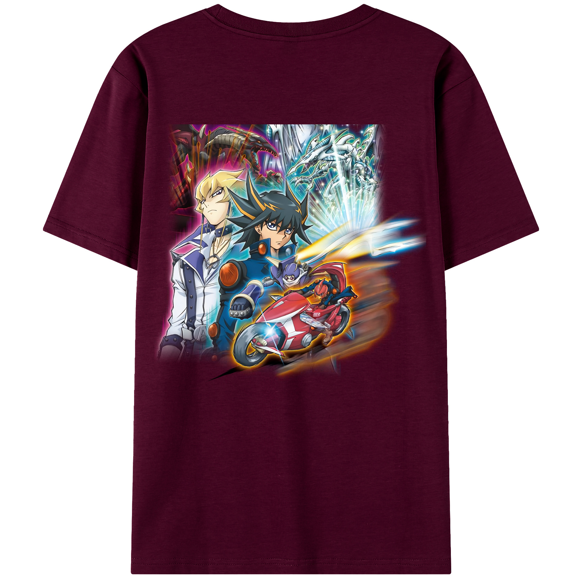 （画像用） 遊☆戯☆王 Yu-Gi-Oh! レディース半袖Tシャツ(バックプリント)